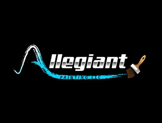 Allegiant Painting LLC logo design by frontrunner