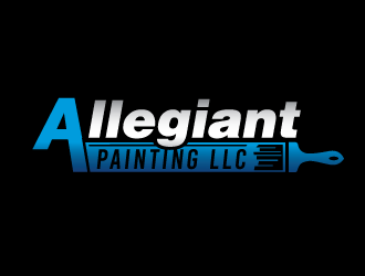 Allegiant Painting LLC logo design by Conception