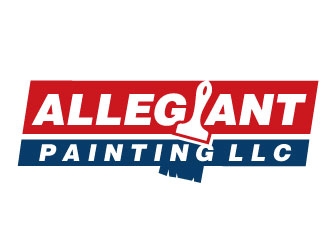 Allegiant Painting LLC logo design by Conception