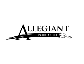 Allegiant Painting LLC logo design by torresace