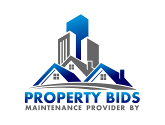 Property Bids  logo design by cintoko