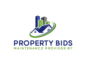 Property Bids  logo design by bluespix