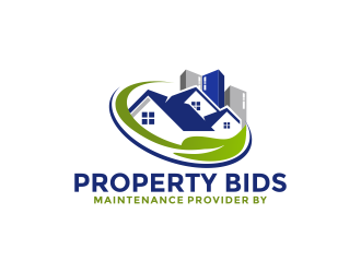 Property Bids  logo design by semar