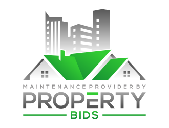 Property Bids  logo design by ubai popi