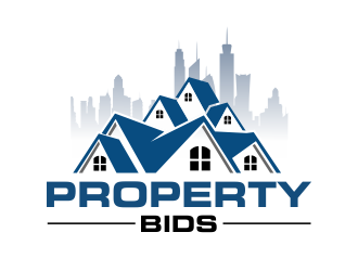 Property Bids  logo design by Girly