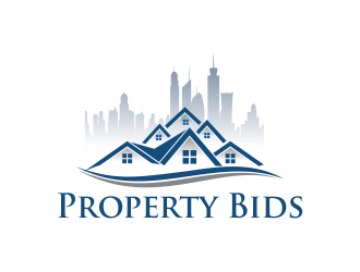 Property Bids  logo design by Girly