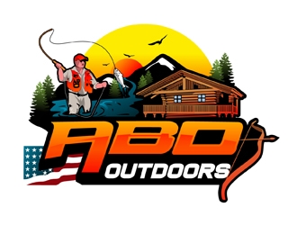 ABO OUTDOORS logo design by DreamLogoDesign