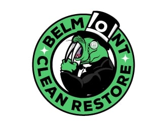 Belmont Clean   Restore logo design by Suvendu