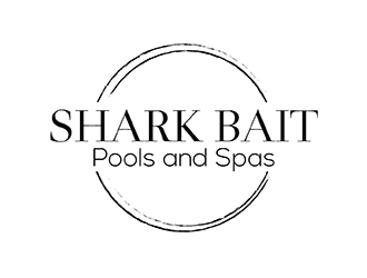 Shark Bait Pools and Spas logo design by Bl_lue