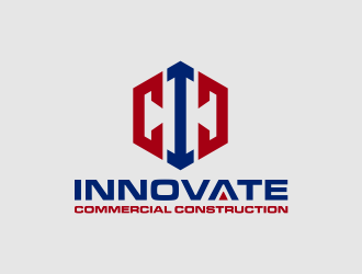 INNOVATE Commercial Construction logo design by ammad