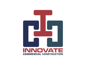 INNOVATE Commercial Construction logo design by pakNton