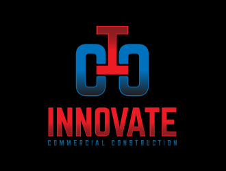INNOVATE Commercial Construction logo design by Inlogoz