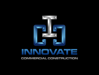 INNOVATE Commercial Construction logo design by Gopil