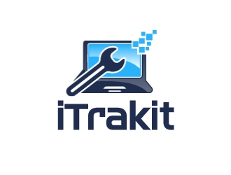iTrakit logo design by AamirKhan