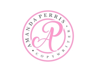 Amanda Perris - copywriter logo design by mercutanpasuar