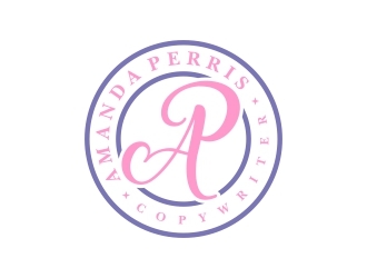 Amanda Perris - copywriter logo design by mercutanpasuar