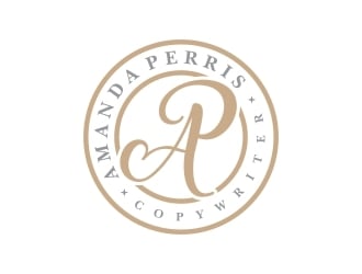 Amanda Perris - copywriter logo design by mercutanpasuar