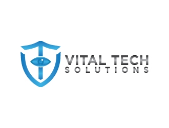 VITAL Tech Solutions logo design by dhika