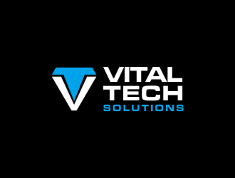 VITAL Tech Solutions logo design by afra_art