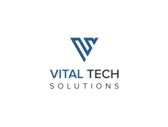 VITAL Tech Solutions logo design by Susanti