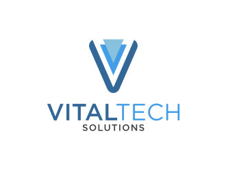 VITAL Tech Solutions logo design by blessings