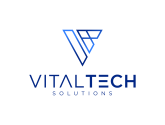 VITAL Tech Solutions logo design by Kanya