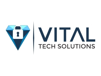 VITAL Tech Solutions logo design by onetm