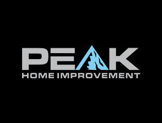 Peak Home Improvement logo design by oke2angconcept