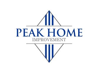 Peak Home Improvement logo design by mckris