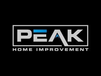 Peak Home Improvement logo design by labo