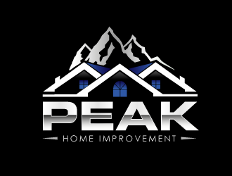 Peak Home Improvement logo design by gearfx