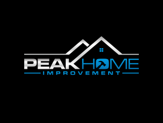 Peak Home Improvement logo design by Shina