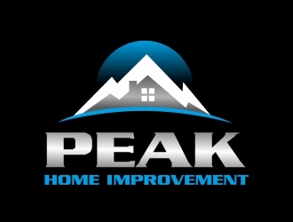 Peak Home Improvement logo design by ruki
