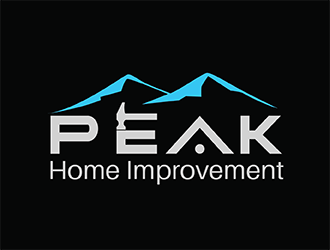 Peak Home Improvement logo design by Bl_lue
