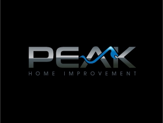 Peak Home Improvement logo design by Suvendu