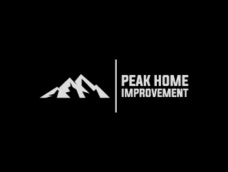 Peak Home Improvement logo design by wongndeso