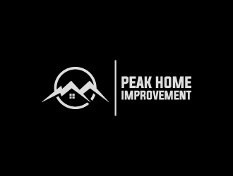 Peak Home Improvement logo design by wongndeso