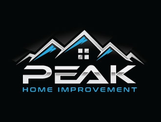 Peak Home Improvement logo design by sanworks