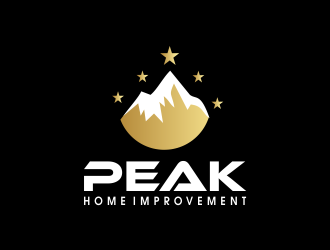 Peak Home Improvement logo design by JessicaLopes