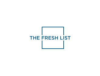 The Fresh List logo design by logitec
