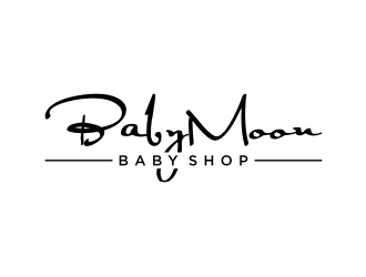 BabyMoon Baby Shop logo design by nurul_rizkon