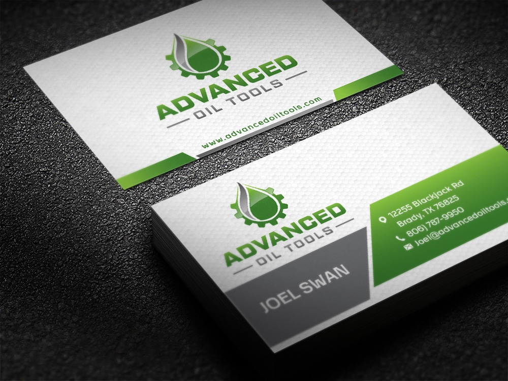 Advanced Oil Tools logo design by scriotx