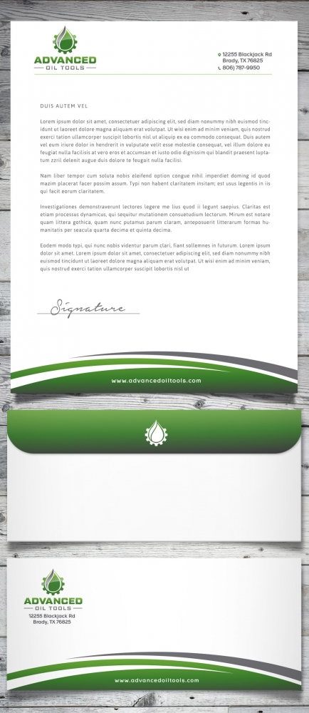 Advanced Oil Tools logo design by scriotx