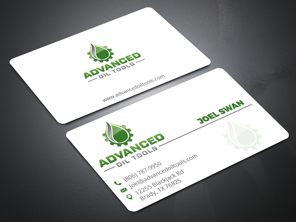 Advanced Oil Tools logo design by Gelotine