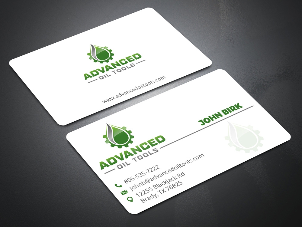 Advanced Oil Tools logo design by Gelotine