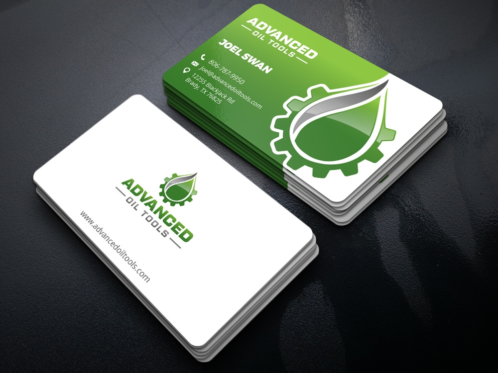 Advanced Oil Tools logo design by Gelotine