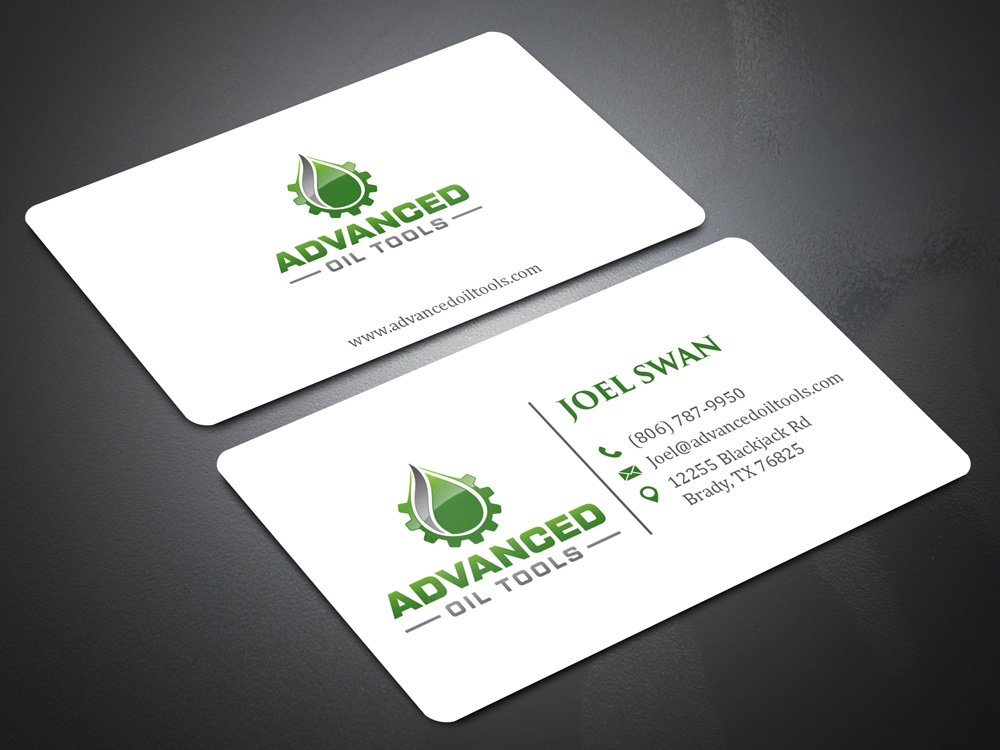 Advanced Oil Tools logo design by Gelotine