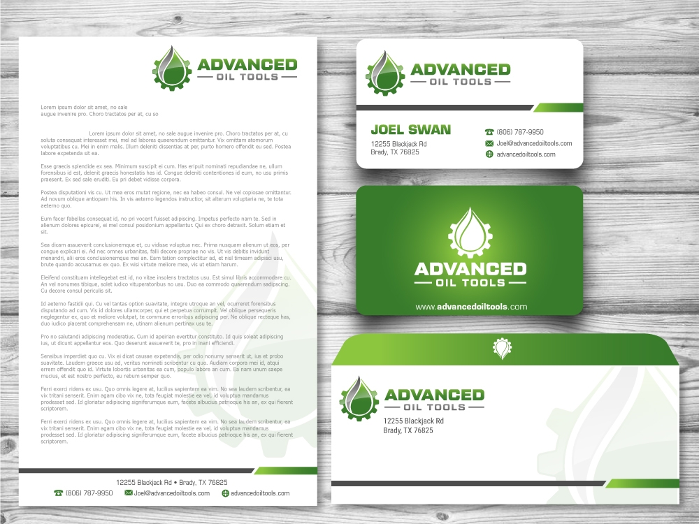 Advanced Oil Tools logo design by jaize