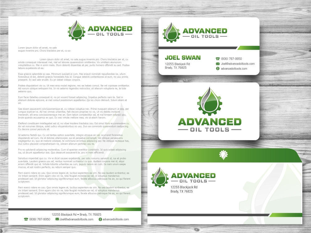 Advanced Oil Tools logo design by jaize