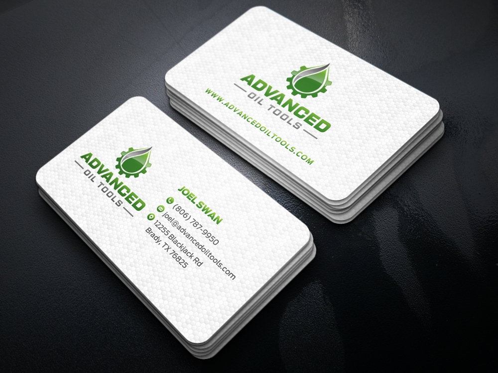 Advanced Oil Tools logo design by KHAI